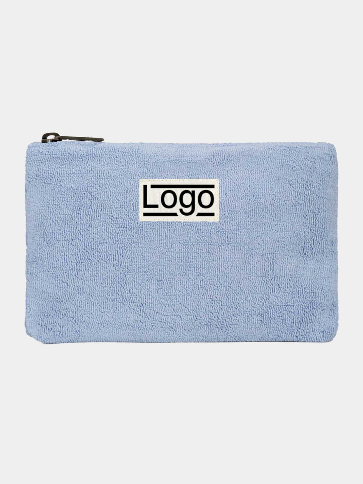 Pochette promotionnel en coton bio Colette S Bleu nuage